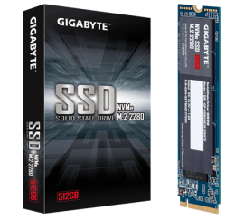 Gigabyte 512Gb Nvme Ssd M.2 Pcie Up To Read 1700 Mb/S Write 1550 Mb/S 800Tbw 5Yr Wty Gp-Gsm2Ne3512Gntd
