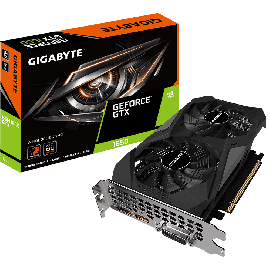 Gigabyte GeForce® GTX 1650 D6 WINDFORCE OC 4G (Gv-N1656Wf2Oc-4Gd)