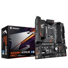 Gigabyte Intel® B460 AORUS Motherboard 4xDDR4, 6xSATA, 2x M.2, USB-C, USB3.2 Gen1, uATX, 3YR (Ga-B460M-Aorus-Pro)