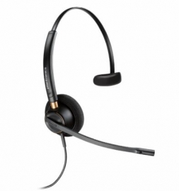Plantronics Encorepro Hw510d Over-the-head Monaural Digital Series Corded Headset Top 203191-01
