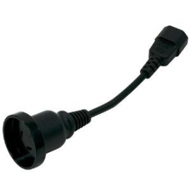 CYBERPOWER IEC-3pin AU cable adaptor,10cm, bulk IEC-3PIN AU CABLE ADAPTOR