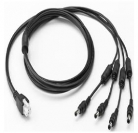 Motorola 4-way Dc Line Cord 25-85992-01r