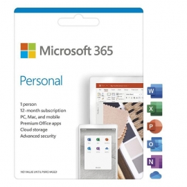 Microsoft 365 Personal Win/Mac (Qq2-00982)