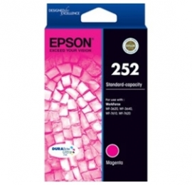 Epson 252 Std Capacity Durabrite Ultra Magenta Ink C13t252392