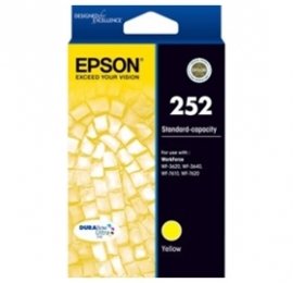 Epson 252 Std Capacity Durabrite Ultra Yellow Ink C13t252492