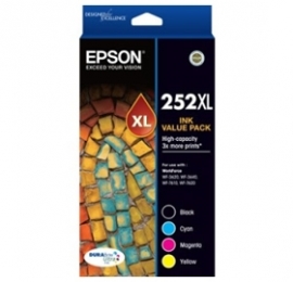 Epson High Capacity Durabrite Ultra 4 Ink Value Pack C13t253692