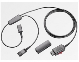 Plantronics Y-adapter Trainercable, With Mute And Qd Clamp 27019-03