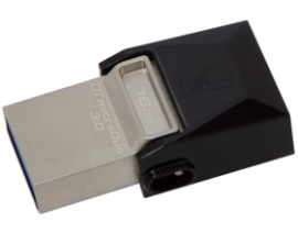 Kingston 16gb Dt Microduo Usb 3.0/ Micro Usb Otg Dtduo3/16gb