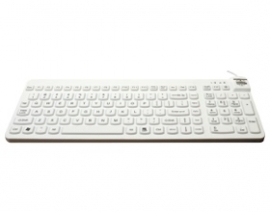 Man And Machine Quiet Usb Kybd Led Key Medical Grade Rclp/bkl/w5