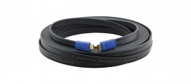 Kramer FLAT HDMI 1.4 WITH ETHERNET MALE TO MALE CABLE 15FT  97-01014015