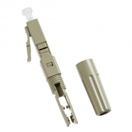 Field Assembly Optical Multimode Connector | LC UPC Connector | Bag of 6 015.002.0109