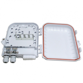4C | 12 Cores Outdoor Wall Mount Fibre Optic Termination Box 015.004.0040
