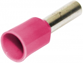 Bootlace Ferrule Pink 0.34mm² - 100 Pack 022.010.0080