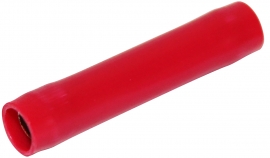 Crimp Link Pre-Insulated Red Double Grip Butt Splices 0.5mm² - 1.5mm² - 100 Pack 022.010.0131