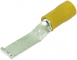 Lip Blade Yellow Wide Double Grip 4mm² - 6mm² - 50 Pack 022.010.0154