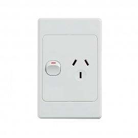 4C | Ultima Single Power Point 250V 10A - Vertical