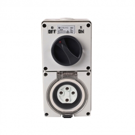 4C | Combination Switch socket 4Pin IP66 500V 32A