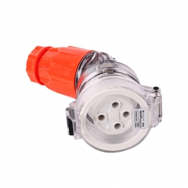 4C | Angle Extension Socket IP66 500V 4Pin 10A