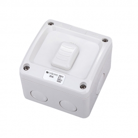 4C | Weatherproof Single Switch 1 Pole 2Way IP66 250V 20A