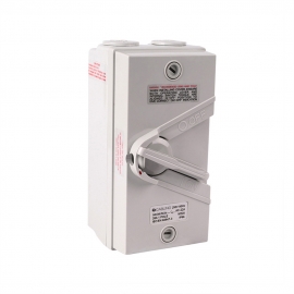 4C | Weatherproof Isolator 1 Pole IP66 250V 35A