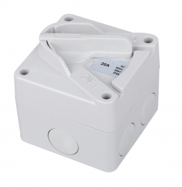 4C | Weatherproof Switch 2 pole IP66 250V 16A