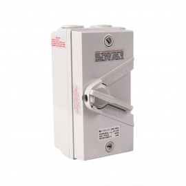 4C | Weatherproof Isolator 1 Pole IP66 250V 63A