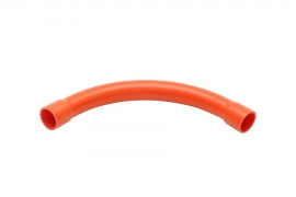 4C | 50mm Sweep Bend 90° Heavy Duty Orange