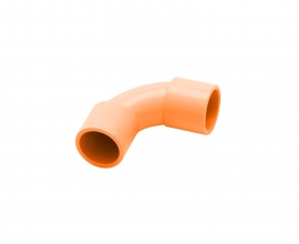 4C | SoLid Elbow- Orange25mm - 20 Pack