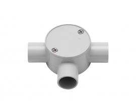 4C | Junction Box 25mm 3 Way - 10 Pack