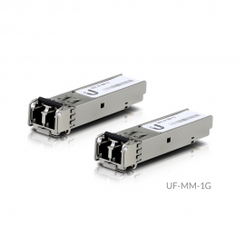 Ubiquiti UF-MM-1G Multi Mode Fibre SFP Module. Pack of 2