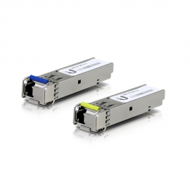 Ubiquiti UF-SM-1G-S Single Mode Fibre SFP Module. BiDi pack of 2