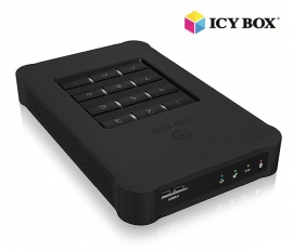 Icy Box Ib-289u3 - Usb 3.0 Keypad Encrypted Enclosure For 2.5" Sata Ssd/ Hdd Hddicy289u3