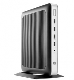 Hp T630 Thin Client (2zu98aa) Amd-gx-420gi 4gb(1x4gb Ddr4) 32gb-flash R6e Serial 2xdp Kb+ms Wes7e-32b