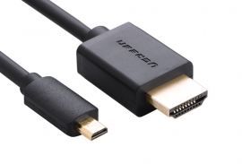 Ugreen Hdmi Cable: Micro-hdmi To Hdmi Male To Male 3m 30104