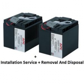Apc Supply And Delivery Of 1 X Rbc11 Battery + Installation Service By A Certified Schneider Electric