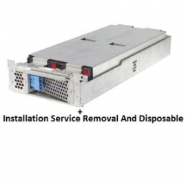 Apc Supply And Delivery Of 1 X Rbc43 Battery + Installation Service By A Certified Schneider Electric