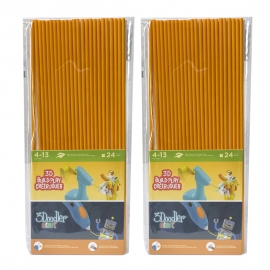 3Doodler Start Eco-Plastic-Tangerine Tang-2pack