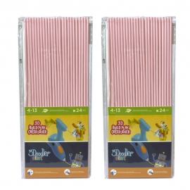 3Doodler Start Eco-Plastic-Pastel Pink-2pack