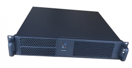 TGC Rack Mountable Server Chassis 2U 390mm Depth, 2x Ext 5.25' Bay, 4x Int 3.5' Bays, 4x Low Profile PCIE Slots, MATX MB, ATX PSU
