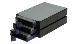 TGC Chassis Accessory SATA Hot Swap Drive Way 2x 5.25' Drive Bay to 3x 3.5' Hot Swap Bays.