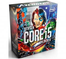 New Intel Core i5-10600K Avengers CPU 4.1GHz (4.8GHz Turbo) LGA1200 10th Gen 6-Cores 12-Threads 12MB 95W UHD Graphic 630 Retail Box 3yrs Comet Lake
