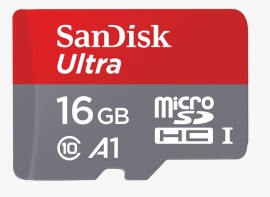 SanDisk 16GB Ultra microSD SDHC SDXC UHS-I Memory Card 100MB/s Full HD Class 10 Speed Google Play Store App Android Smartphone Tablet ~FMK-SDCS2-16