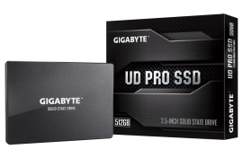 Gigabyte UD PRO SSD 512GB 2.5' SATA3 6Gb/s 550/530 MB/s 97K/89K 370TBW TRIM & SMART Solid State Drive 5yrs Wty
