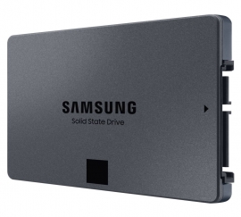 Samsung 870 QVO 1TB,V-NAND, 2.5'. 7mm, SATA III 6GB/s, R/W(Max) 560MB/s/530MB/s 360TBW, 3 Yrs Wty ~MZ-76Q1T0BW