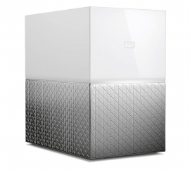 Western Digital WD My Cloud Home Duo 16TB NAS 1.3GHz Dual-Core 1GB RAM RAID JBOD GbE LAN 2xUSB3.0 iOS Android Access Wireless Backup Sync Windows Mac