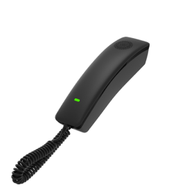 Fanvil H2U Compact IP Phone, 2 SIP Lines, HD Audio, Desk/Wall Mount, 10 Speed Dial Keys, PoE, 3 Way Conference, 2 Year Warranty - Black