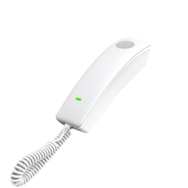 Fanvil H2U Compact IP Phone, 2 SIP Lines, HD Audio, Desk/Wall Mount, 10 Speed Dial Keys, PoE, 3 Way Conference, 2 Year Warranty - White