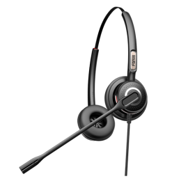Fanvil HT202 Stereo Headset - Over the head design, perfect for any small office or home office (SOHO) or call center staff - RJ9 Connector