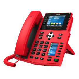 Fanvil X5U-RED High End Enterprise IP Phone - 3.5' Colour Screen, 16 Lines, 40 x DSS Buttons, Dual Gigabit NIC,Bluetooth - 2 Years Warranty - RED