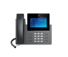 Grandstream GXV3350 16 Line Android IP Phone, 16 SIP Accounts, 1280 x 800 Colour Touch Screen, 1MB Camera, Built In Bluetooth+WiFi, Powerable Via POE